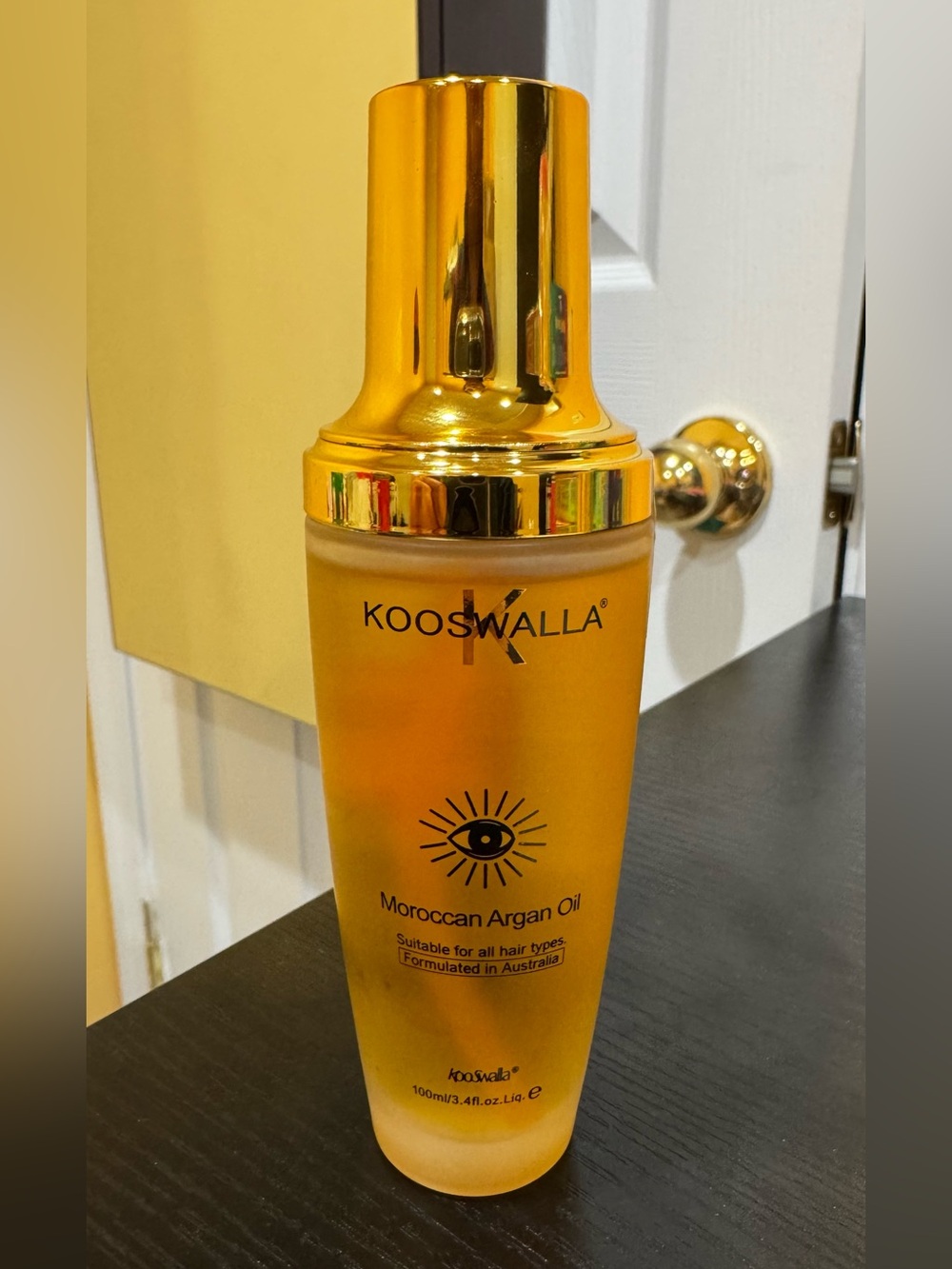 Kooswalla Moroccan Argan Oil - Golden Hair Serum 100 ml sealed.